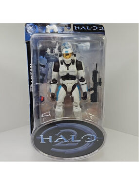 SEALED 2005 Halo 2 Series 2 White Spartan Figure Joyride Bungie Box Is Rough